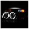 SPYDER 5010148 | Spyder Ford Explorer 1PC ( Non Sport and Sport Trac Model ) Halo Projector Headlights - Chrome - (PRO-YD-FEXP95-HL-1PC-C); 1995-2001 Alternate Image 5