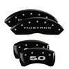 MGP 10200SM52YL | 4 Caliper Covers Engraved Front 2015/Mustang Engraved Rear 2015/50 Yellow finish black ch; 2015-2022 Alternate Image 6