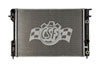 CSF 3106 | 97-99 Cadillac Catera 3.0L OEM Plastic Radiator; 1997-1999 Alternate Image 1