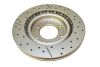 DBA 2823x | 09-20 Audi A4 Rear Drilled & Slotted Street Series Rotor; 2009-2020 Alternate Image 4