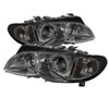 SPYDER 5042422 | Spyder BMW E46 3-Series 4DR 1PC Halo Projector Headlights - Smoke - (PRO-YD-BMWE4602-4D-AM-SM); 2002-2005 Alternate Image 2