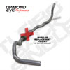 Diamond Eye Performance k4211a-rp | Diamond Eye KIT 4in TB MFLR RPLCMENT PIPE SGL AL: 89-93 DODGE CUMMINS 5.9L; 1989-1993 Alternate Image 3