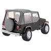 Rampage 68111 | 1976-1983 Jeep CJ5 Complete Top - Grey Denim; 1976-1983 Alternate Image 1