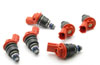 DeatschWerks 01J-00-0270-6 | 96-99 Nissan I30 VQ30 / Maxima VQ30de / 300zx 270cc Side Feed Injectors; 1996-1999 Alternate Image 1