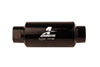 Aeromotive 12350 | In-Line Filter 10AN 10 Micron Microglass Element Bright-Dip Black 2in OD Alternate Image 1