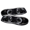 SPYDER 5009234 | Spyder Chevrolet Camaro Halo LED ( Replaceable LEDs ) Projector Headlights - Black - (PRO-YD-CCAM98-HL-BK); 1998-2002 Alternate Image 1