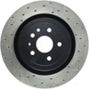 Stoptech 128.62119R | StopTech Cadillac CTS Sport Cross Drilled Brake Rotor, Rear Right; 2009-2017 Alternate Image 3