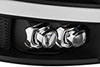 AlphaRex 880209 | Chevy 1500HD NOVA LED Proj Headlights Plank Style Matte Blk w/Activ Light/Seq Signal; 2007-2013 Alternate Image 5