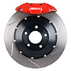 Stoptech 83.827.002G.71 | StopTech Scion FR-S Big Brake Kit ST-22 Red Calipers & 2-Piece No Coating Slotted Rotors, Rear; 2013-2016 Alternate Image 1