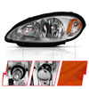 ANZO 111472 | 2001-2005 Chrysler Pt Cruiser Crystal Headlight Chrome Amber (OE); 2001-2005 Alternate Image 1