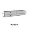 Westin 80-tb400-96d | /Brute High Cap 96in Stake Bed Contractor TopSider w/ Doors - Aluminum Alternate Image 3