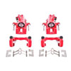 PowerStop s2678 | Power Stop 01-05 Acura EL Rear Red Calipers w/Brackets - Pair; 2001-2005 Alternate Image 2