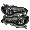 SPYDER 5075475 | Spyder Subaru BRZ Projector Headlights- DRL LED - Black - (PRO-YD-SUBRZ12-BK); 2012-2018 Alternate Image 1