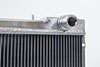 CSF 7217b | R32 Nissan Skyline GT-R / GT-S Full Billet Aluminum High-Performance Radiator - Black Finish Alternate Image 6