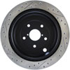 Stoptech 127.47028L | StopTech Subaru B9 Tribeca Sport Drilled/Slotted Rotor, Rear Left; 2006-2007 Alternate Image 5