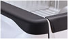 Bushwacker 48525 | 07-13 GMC Sierra 1500 Fleetside Bed Rail Caps 97.6in Bed - Black; 2007-2013 Alternate Image 1