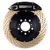 Stoptech 83.886.4300.54 | StopTech Volkswagen Golf Big Brake Kit ST-40 Black Calipers & 2-Piece Yellow Zinc Drilled Rotors, Front; 1998-2010 Alternate Image 1