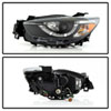 SPYDER 5083319 | Spyder Mazda CX-5 Projector Headlights - DRL LED - Black - (PRO-YD-MCX513-DRL-BK); 2013-2015 Alternate Image 5