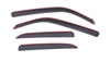 AVS 994002 | 05-10 Chrysler 300 Ventvisor Low Profile Deflectors 4pc - Smoke; 2005-2010 Alternate Image 1