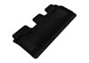 3D Maxpider l1lx03731509 | 3D MAXpider 2008-2020 Lexus/Toyota LX/Land Cruiser Kagu 3rd Row Floormats - Black; 2008-2020 Alternate Image 1