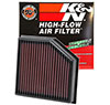 K&N Engineering 332491 | K&N Replacement Air Filter for 13 Dodge Dart 1.4L/2.0L L4; 2013-2013 Alternate Image 5