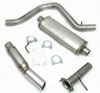 JBA 40-3027 | 02-06 Chevrolet Trail Blazer 4.2L 409SS Single Rear Exit Cat-Back Exhaust; 2002-2006 Alternate Image 1