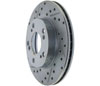 Stoptech 227.40056R | StopTech Honda CRZ C-Tek Sport Drilled & Slotted Rotor; 2011-2015 Alternate Image 3