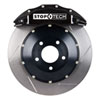 Stoptech 83.114.6800.51 | StopTech Audi S5 Big Brake Kit 6 Piston Black Calipers & 2-Piece No Coating Slotted Rotors, Front; 2008-2015 Alternate Image 4