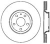 Stoptech 128.33120L | StopTech Audi TT Quattro Sport Cryo Cross Drilled Rotor, Front Left; 2008-2011 Alternate Image 1