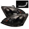 SPYDER 5010162 | Spyder Ford Focus Drl Led Projector Headlights - Black - (PRO-YD-FF00-DRL-BK); 2000-2004 Alternate Image 2