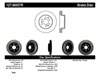 Stoptech 127.66057R | StopTech Chevrolet Suburban Sport Drilled/Slotted Rotor, Front Right; 2015-2017 Alternate Image 1