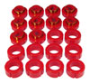 Prothane 7-117 | 82-00 Chevy Blazer 2/4wd Body Mount - Red; 1982-2000 Alternate Image 1