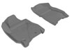 3D Maxpider l1fr03711501 | 3D MAXpider 2011-2012 Ford/Mazda Escape/Tribute Kagu 1st Row Floormat - Gray; 2011-2012 Alternate Image 1