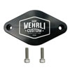 Wehrli wcf100096 | 11-16 Chevrolet 6.6L LML Duramax Turbo Resonator Billet Block Off Plate; 2011-2016 Alternate Image 1