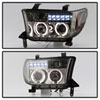 SPYDER 5012043 | Spyder Toyota Sequoia Halo LED ( Replaceable LEDs ) Projector Headlights - Smoke - (PRO-YD-TTU07-HL-SM); 2008-2012 Alternate Image 4