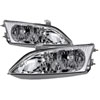 SPYDER 9035487 | xTune Lexus ES300 1997-2001 Halogen Models Only OEM Style Headlights - Chrome140 HD-JH-LES30097-OE; 1997-2001 Alternate Image 1