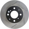 Stoptech 126.40023SR | StopTech Honda CRX Sport Slotted Brake Rotor, Front Right; 1990-1991 Alternate Image 3