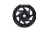 Perrin Performance pspeng104bk | Perrin 19-21 Subaru WRX / 16-18 Forester Lightweight Crank Pulley (FA/FB Engines w/Large Hub) - Blk; 2019-2021 Alternate Image 1