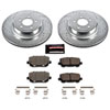 PowerStop k7052 | Power Stop 14-19 Dodge Charger Rear Z23 Evolution Sport Brake Kit; 2014-2021 Alternate Image 2