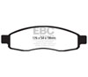 EBC dp61698 | 04-05 Infiniti QX56 5.6 Greenstuff Front Brake Pads; 2004-2005 Alternate Image 6