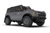 Rally Armor mf85rbplabl | 21-22 Ford Bronco (Plstc Bmpr + RB - NO Rptr/Sprt) Blk Mud Flap w/Area Blue Logo; 2021-2024 Alternate Image 3