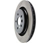 Stoptech 126.39045SL | StopTech Volvo S60 Sport Slotted Brake Rotor, Rear Left; 2011-2015 Alternate Image 2