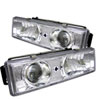 SPYDER 5009296 | Spyder C-10 C/k Series Halo Projector Headlights - Chrome - (PRO-YD-CCK88-C); 1988-1999 Alternate Image 2