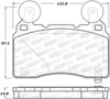 Stoptech 309.14741 | StopTech Sport Brake Pads Chevrolet SS, Front; 2014-2017 Alternate Image 1