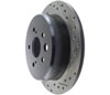 Stoptech 127.44142L | StopTech Lexus IS250 Sport Drilled/Slotted Rotor, Rear Left; 2006-2015 Alternate Image 4