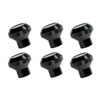 Rugged Ridge 11126.02 | 76-86 Jeep CJ Black Billet Stainless Steel Dash Knob Set Billet; 1976-1986 Alternate Image 2