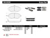 Stoptech 309.09290 | StopTech Sport Brake Pads Subaru Outback, Front; 2003-2009 Alternate Image 1