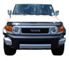 AVS 25139 | 07-14 Toyota FJ Cruiser High Profile Bugflector II Hood Shield - Smoke; 2007-2014 Alternate Image 1