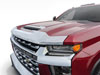 AVS 622187 | 2020 Chevrolet Silverado 2500 Aeroskin Low Profile Hood Shield - Chrome; 2020-2022 Alternate Image 2