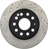 Stoptech 127.33099R | StopTech Volkswagen Tiguan Sport Drilled/Slotted Rotor, Rear Right; 2009-2010 Alternate Image 1